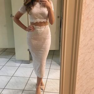 Oh Polly laced two piece set